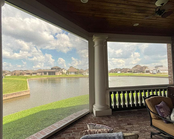 Retractable patio screens Lafayette, Motorized Retractable Screens Lafayette, LA